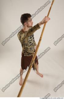 KEETA STANDING POSE WITH SPEAR